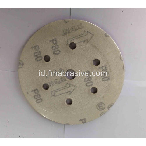 Aluminium Oxide 140G D-wt Abrasive Velcro Disc